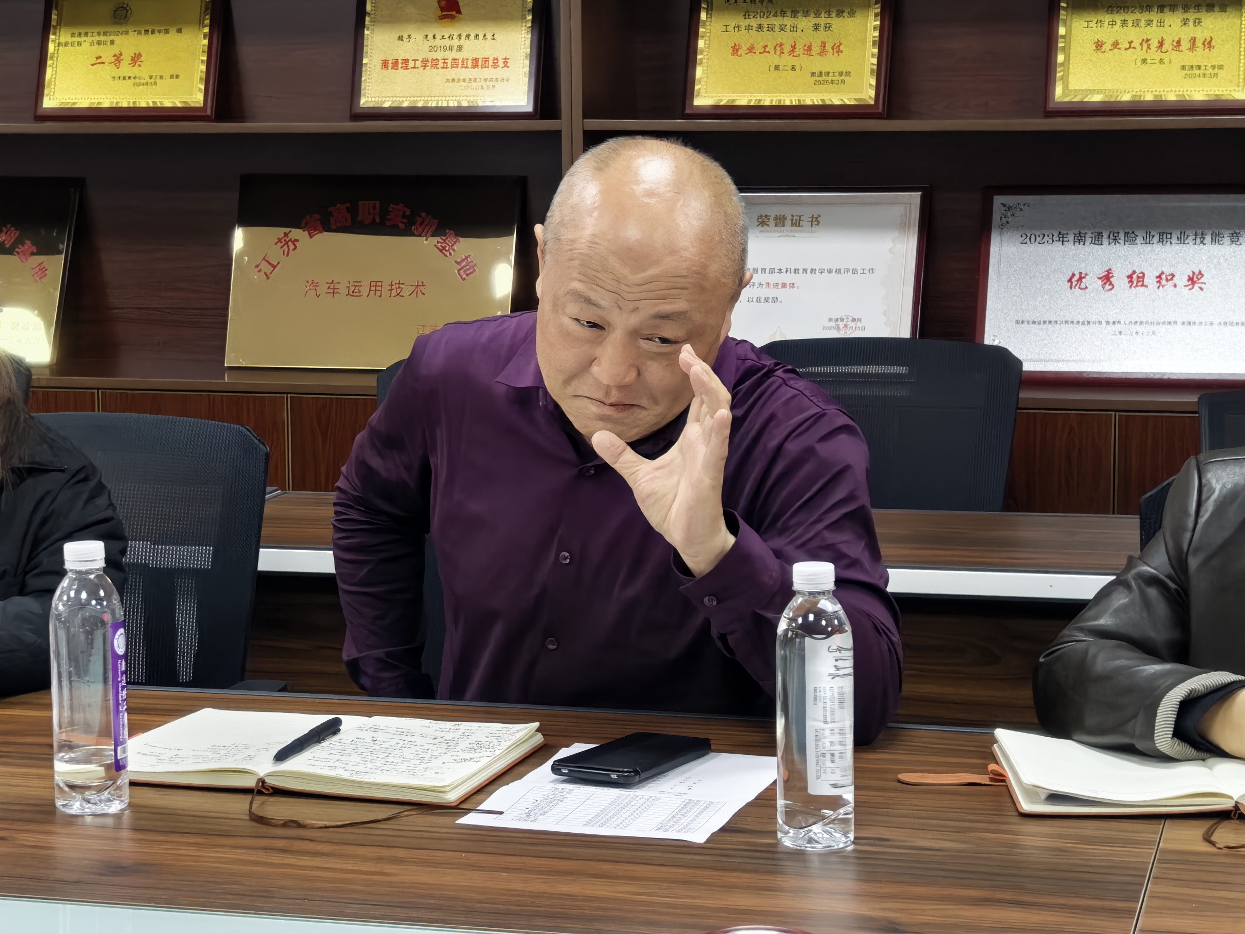 校领导赵怀斋带队深入汽车工程学院 开展调研走访以查促建提升学生工作质效